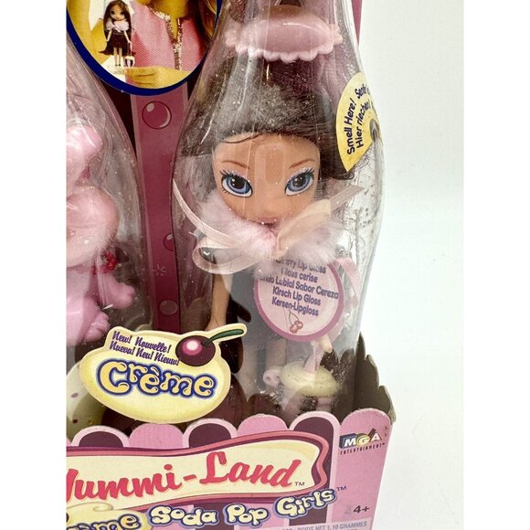 Yummi Land Soda Pop Girls Carrie Cherry Creme & Betsy Bubblegum Bunny Damaged - Picture 3 of 7